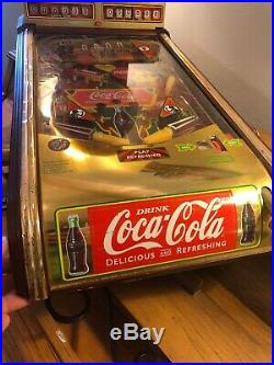 Franklin Mint Deluxe Edition Coca Cola Collectors Pinball Machine