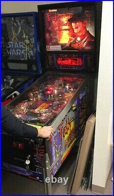 Freddy A Nightmare On Elm Street Pinball Machine Working 100% N. California