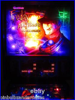 Freddy NON GHOSTING Lighting Kit custom SUPER BRIGHT PINBALL LED KIT (FREDDY)