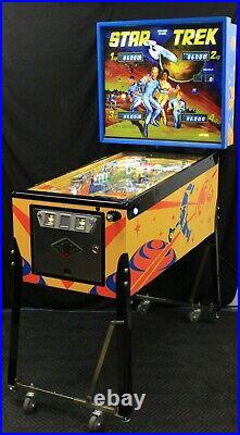 Fully Restored Bally Star Trek Pinball Machine