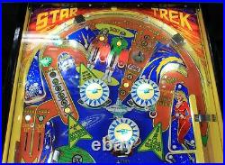 Fully Restored Bally Star Trek Pinball Machine