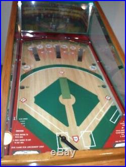 Fully Restored Custom Vintage Williams 57 Deluxe Baseball arcade game