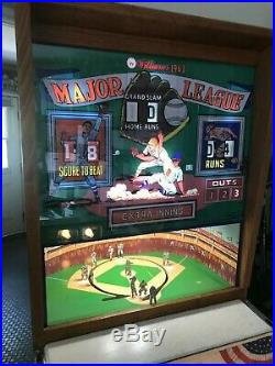 Fully Restored Custom Vintage Williams Major League Baseball arcade game