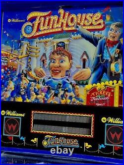 Fun house pinball machine