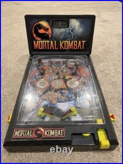 Functional Mortal Kombat VTG Tabletop Pinball Machine Game. Batteries Included
