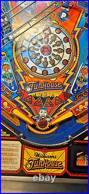 Funhouse Pinball Machine 1990 Williams 2827