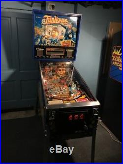 Funhouse Pinball Machine 1990 Williams Rudy Excellent Condition Coin op