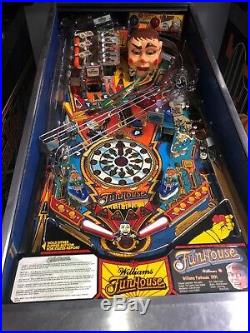 Funhouse Pinball Machine Williams Coin Op Arcade Pat Lawlor LEDs 1990 PLAYSGREAT