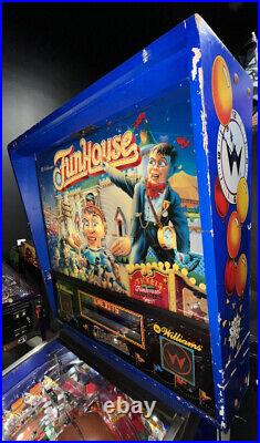 Funhouse Pinball Machine by Williams 1990 LEDS Free Ship Orange County Pinballs
