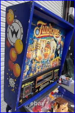Funhouse Williams 1990 Pinball Machine Orange County Pinballs FREE SHIPPING