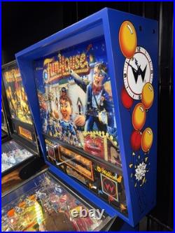 Funhouse Williams 1990 Pinball Machine Restored Free Ship Orange County Pinballs