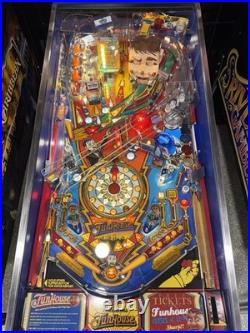Funhouse Williams 1990 Pinball Machine Restored Free Ship Orange County Pinballs