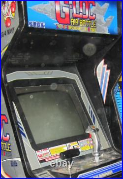 G-LOC ARCADE MACHINE by SEGA 1990 (Excellent Condition) RARE