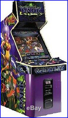 GAUNTLET DARK LEGACY ARCADE MACHINE by MIDWAY 2000 (Excellent Condition) RARE