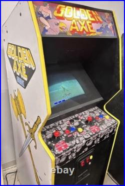GOLDEN AXE ARCADE MACHINE by SEGA Original 1989 Dedicated. Please Read