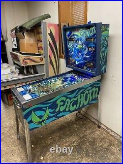 GORGEOUS original 1981 Bally FATHOM pinball machine Shopped LED'ed-FREE SHIPPING