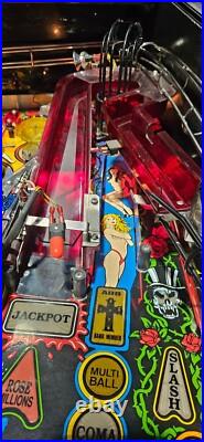 GUNS N ROSES Pinball Machine Data East 1994 2438 GUNS N ROSES Pinball Machine Data East 1994 2438