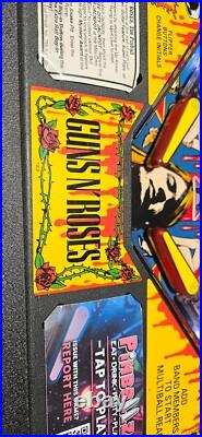 GUNS N ROSES Pinball Machine Data East 1994 2438 GUNS N ROSES Pinball Machine Data East 1994 2438