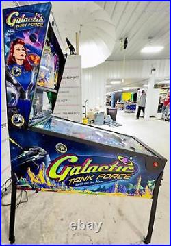 Galactic Tank Force Deluxe by American Pinball COIN-OP Pinball Machine