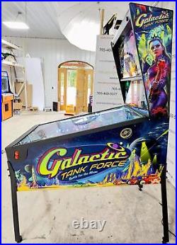 Galactic Tank Force Deluxe by American Pinball COIN-OP Pinball Machine