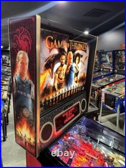 Game of Thrones Limited Edition Orange County Pinball Machine Stern Free Ship