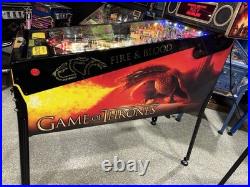 Game of Thrones Limited Edition Orange County Pinball Machine Stern Free Ship