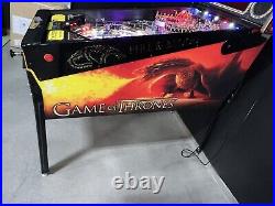 Game of Thrones Limited Edition Pinball Machine Free Ship Orange County Pinballs