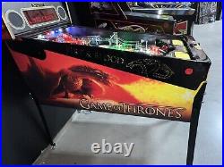 Game of Thrones Limited Edition Pinball Machine Free Ship Orange County Pinballs