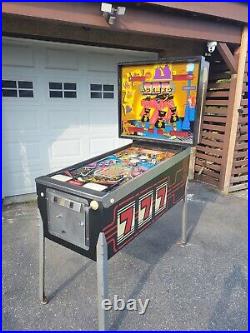 Gameplan 777 Pinball machine
