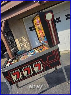 Gameplan 777 Pinball machine