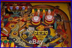 Genie Pinball Machine by Gottlieb & Extras! Wide Body! VIntage 1979