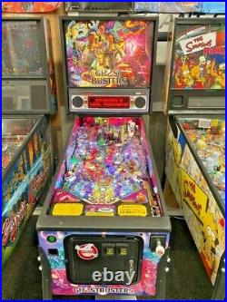 Ghost Busters Gold Pinball Home Used Only MINT & Upgraded