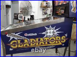 Gladiators Pinball Machine by Gottlieb