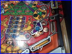 Gladiators Pinball Machine by Gottlieb