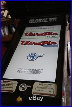 Global VR Ultra Pinball Machine UltraPin
