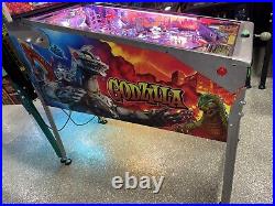 Godzilla Limited Edition Pinball Machine Stern Orange County Pinballs