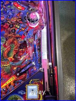 Godzilla Limited Edition Pinball Machine Stern Orange County Pinballs