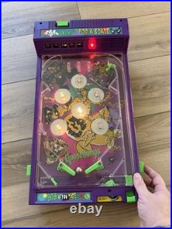 Goosebumps Electronic Pinball Tabletop Game Machine Vintage WORKS