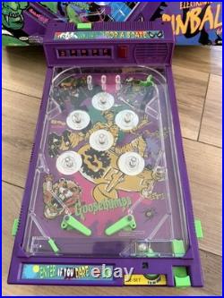 Goosebumps Electronic Pinball Tabletop Game Machine Vintage WORKS