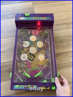 Goosebumps Electronic Pinball Tabletop Game Machine Vintage WORKS