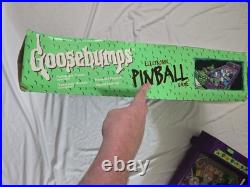 Goosebumps Electronic Pinball Tabletop Game Machine Vintage With Box TESTED