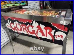 Gorgar Pinball Machine By Williams 1979 Orange County Pinballs FREE SHIPPING