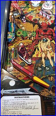 Gorgar Pinball Machine (Williams) 1979 RESTORED