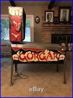 Gorgar Pinball Machine by Williams First Talking Pinball