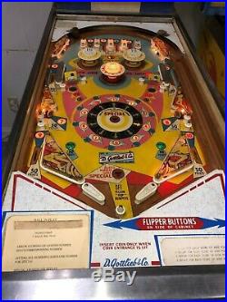 Gottlieb Classic Wedgehead Funland Pinball Machine 1968