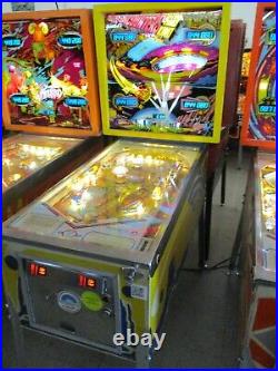 Gottlieb Close Encounters pinball machine, full restoration
