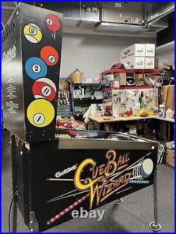 Gottlieb Cue Ball Wizard Pinball Machine Leds Professional Techs Pool Theme