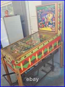 Gottlieb Dragonette Pinball Machine Message For More Pic's Of Glass! BEAUTIFUL