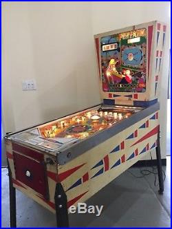 Gottlieb Fun Park Add-A-Ball Wedge head Pinball Arcade Machine Very Nice