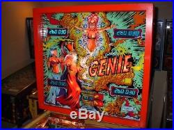 Gottlieb GENIE Vintage Classic Arcade Pinball Machine